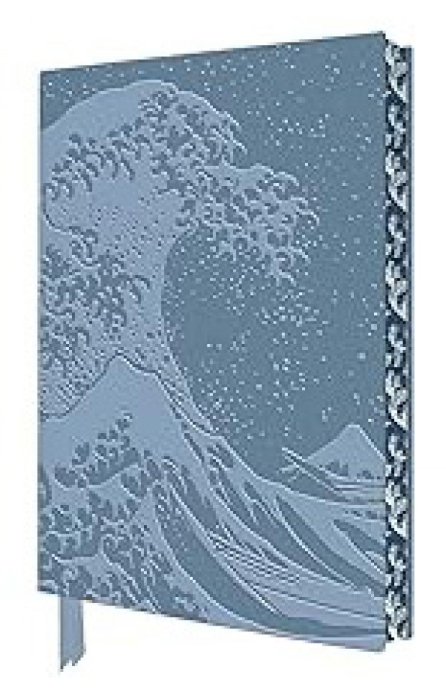 Hokusai The Great Wave Artisan Art Pocket Notebook Flame Tree Journals